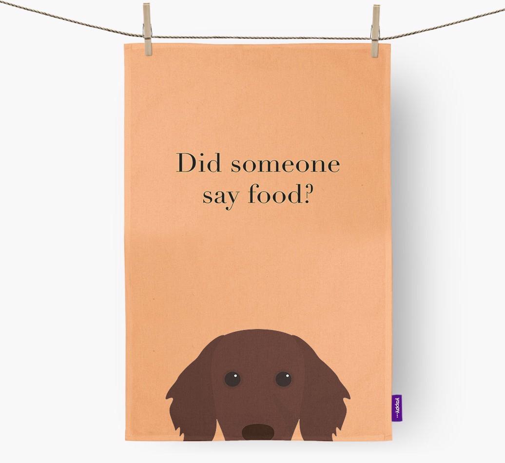 Did Someone Say Food Dish Towel