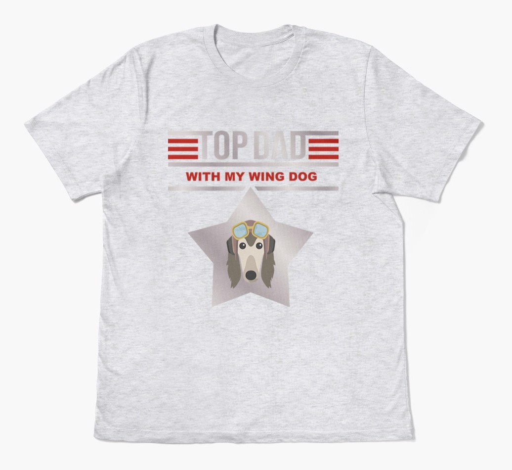 Top Dad: Personalised {breedFullName} T-shirt