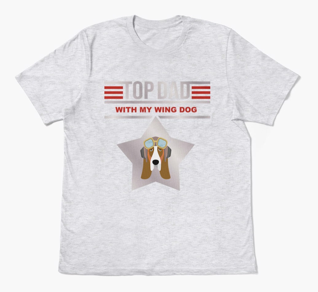 Top Dad: Personalised {breedFullName} T-shirt