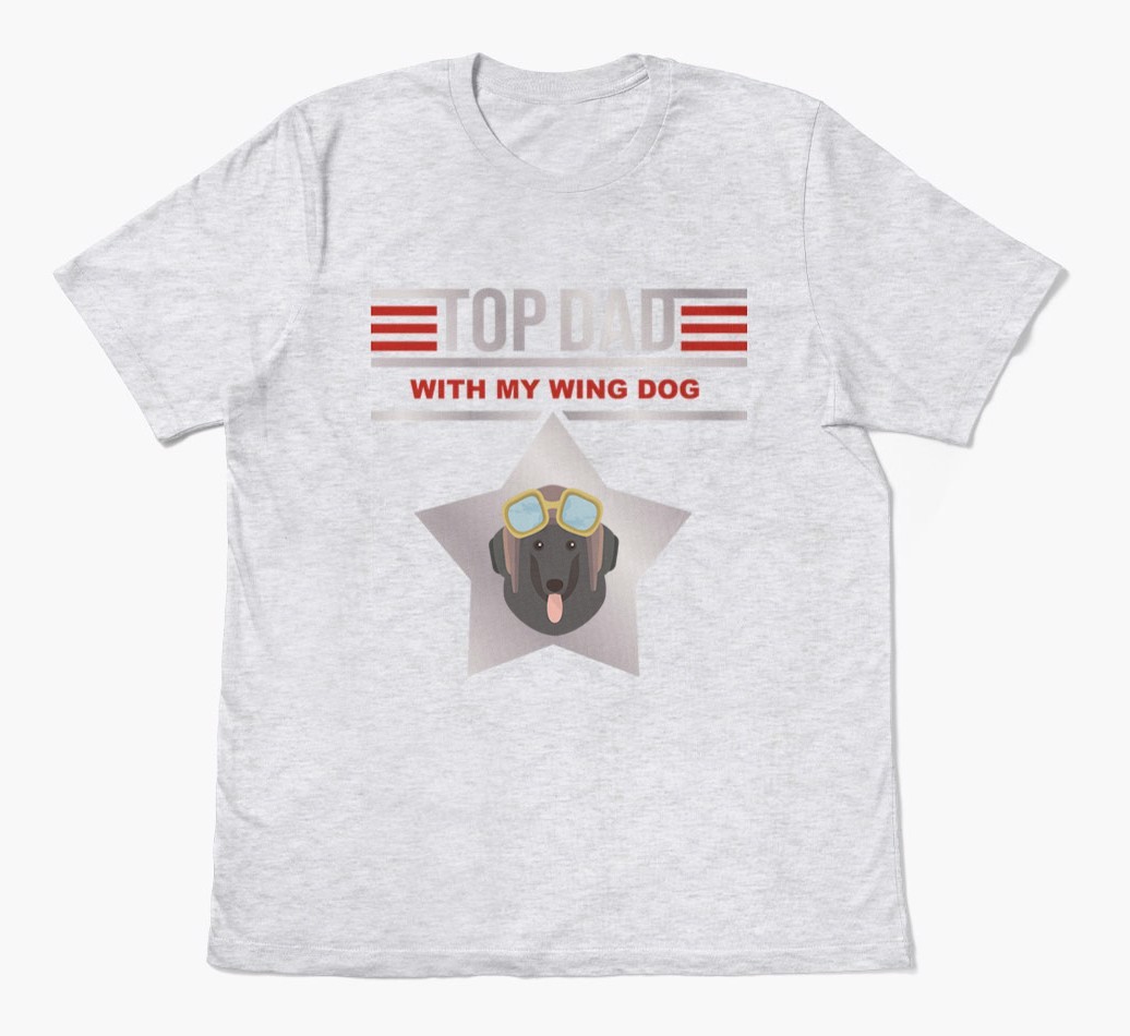 Top Dad: Personalized {breedFullName} T-shirt