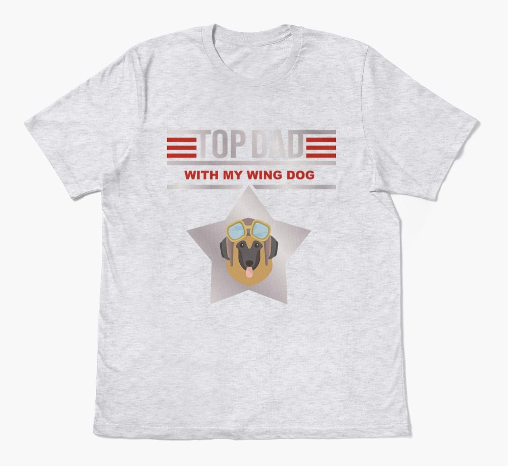 Top Dad: Personalised {breedFullName} T-shirt