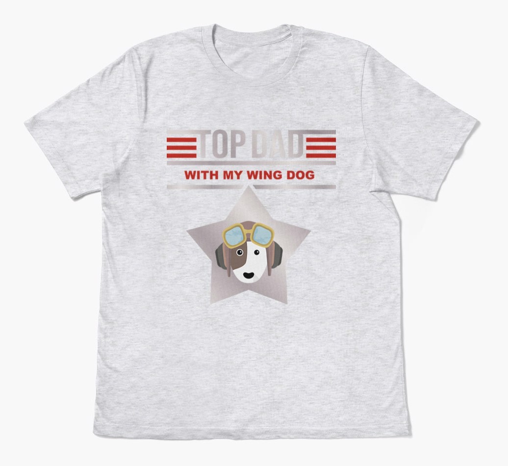 Top Dad: Personalized {breedFullName} T-shirt