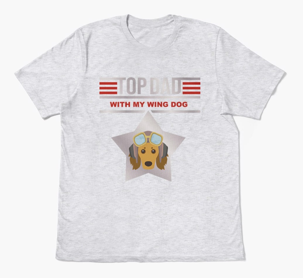 Top Dad: Personalized {breedFullName} T-shirt