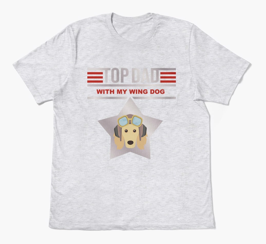 Top Dad: Personalised {breedFullName} T-shirt
