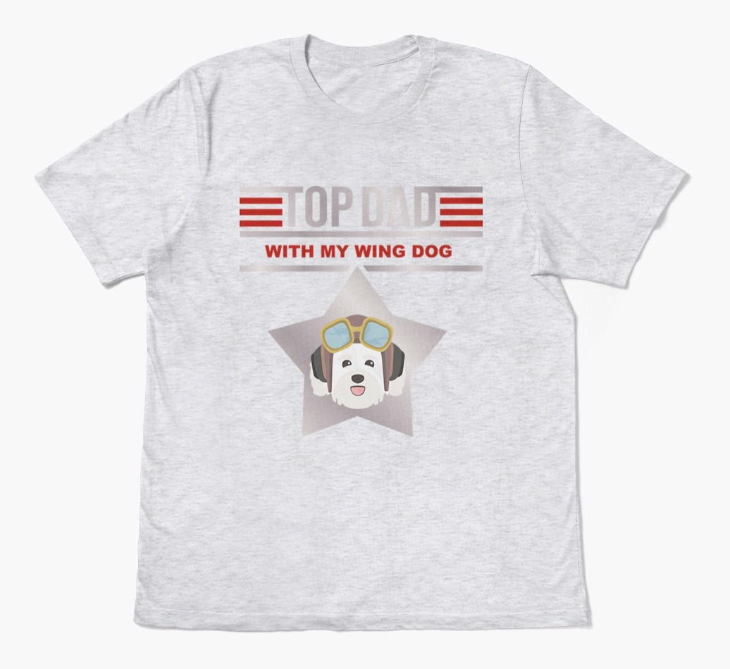 Top Dad: Personalized {breedFullName} T-shirt