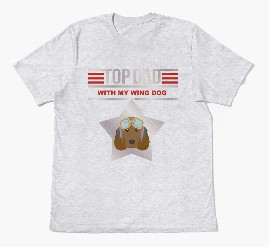 Top Dad: Personalised {breedFullName} T-shirt