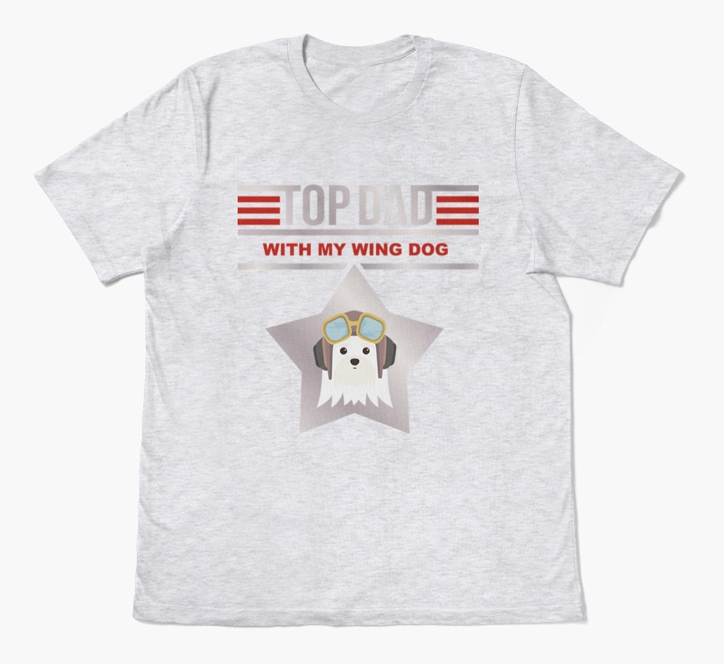 Top Dad: Personalised {breedFullName} T-shirt
