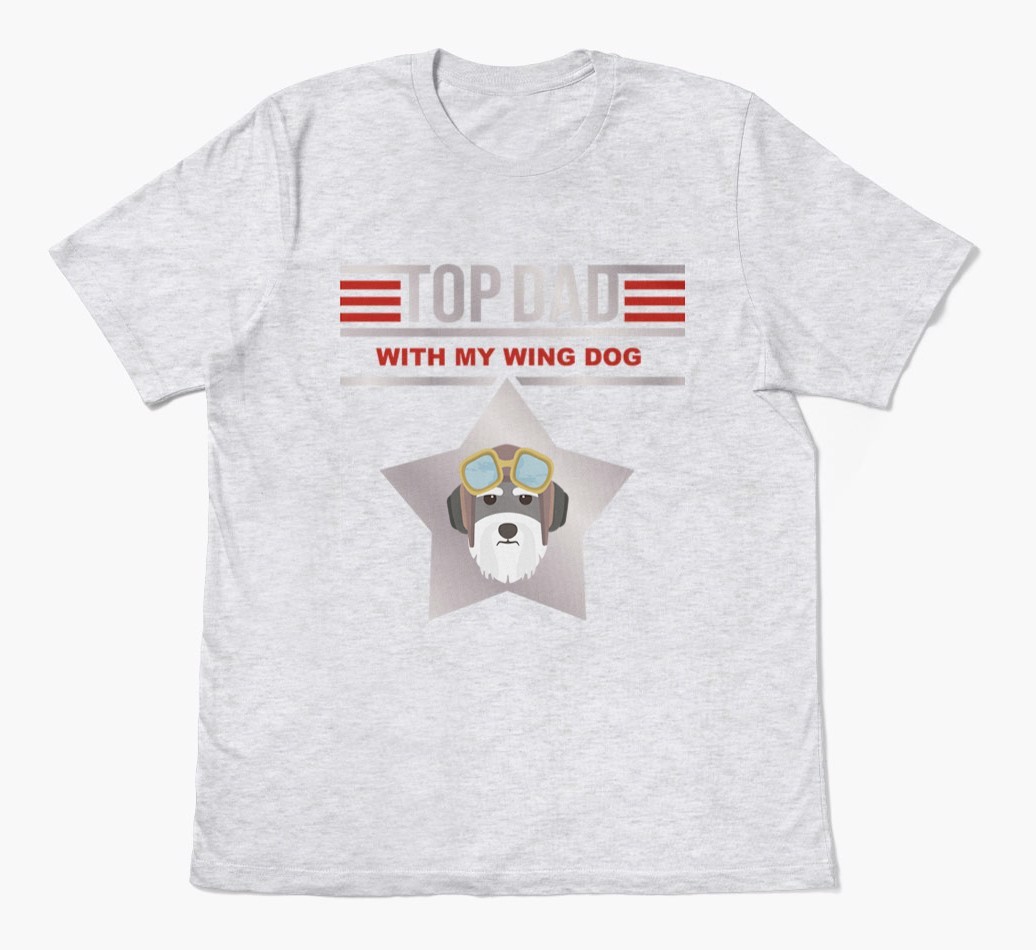 Top Dad: Personalized {breedFullName} T-shirt