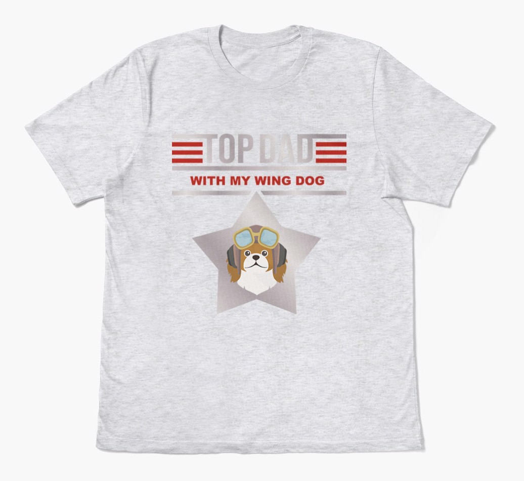 Top Dad: Personalized {breedFullName} T-shirt