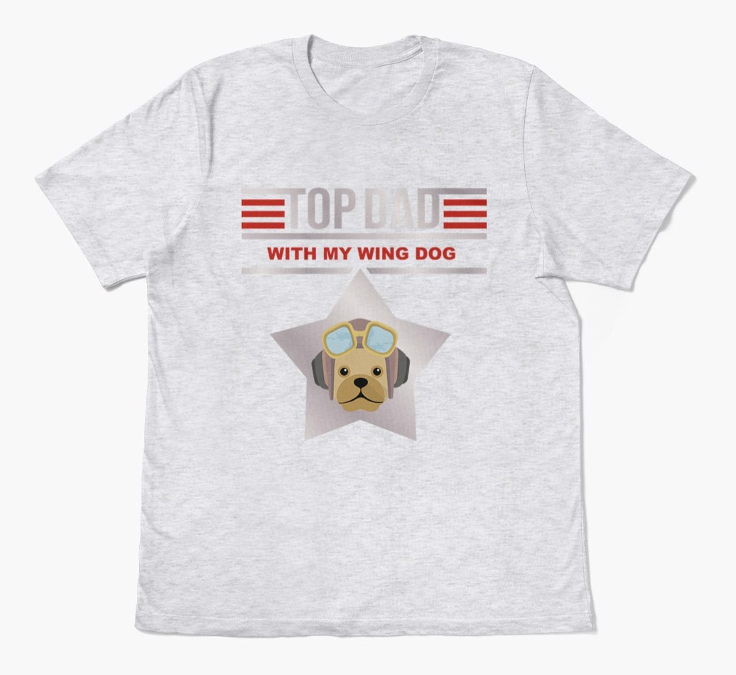Top Dad: Personalised {breedFullName} T-shirt