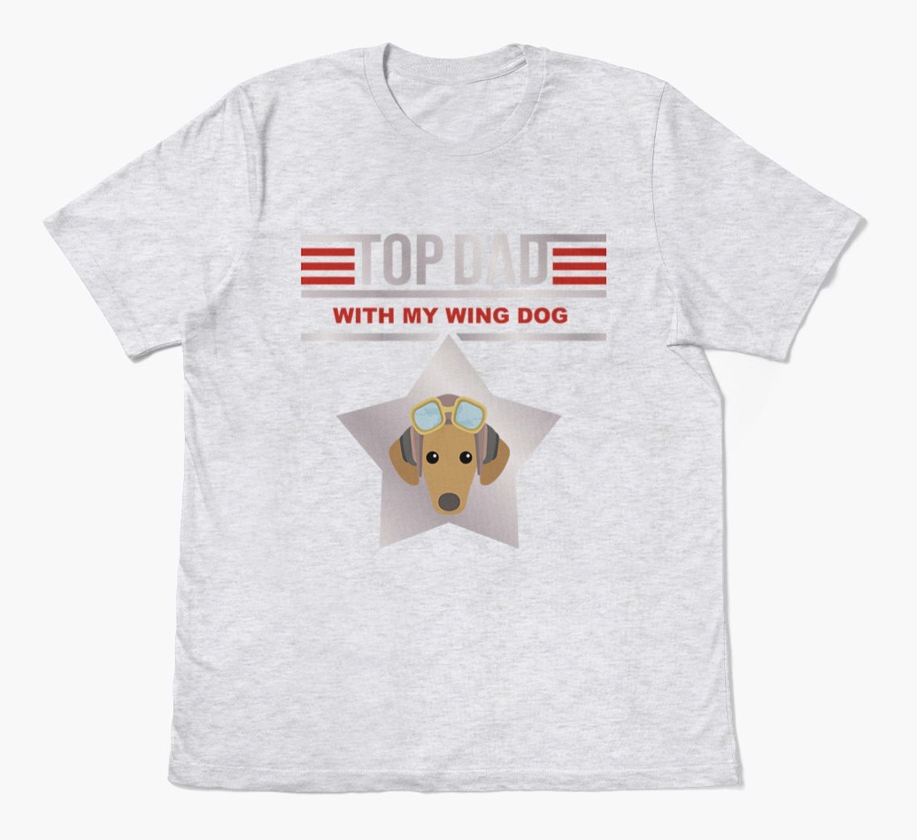 Top Dad: Personalized {breedFullName} T-shirt