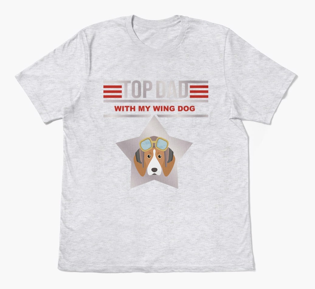 Top Dad: Personalised {breedFullName} T-shirt