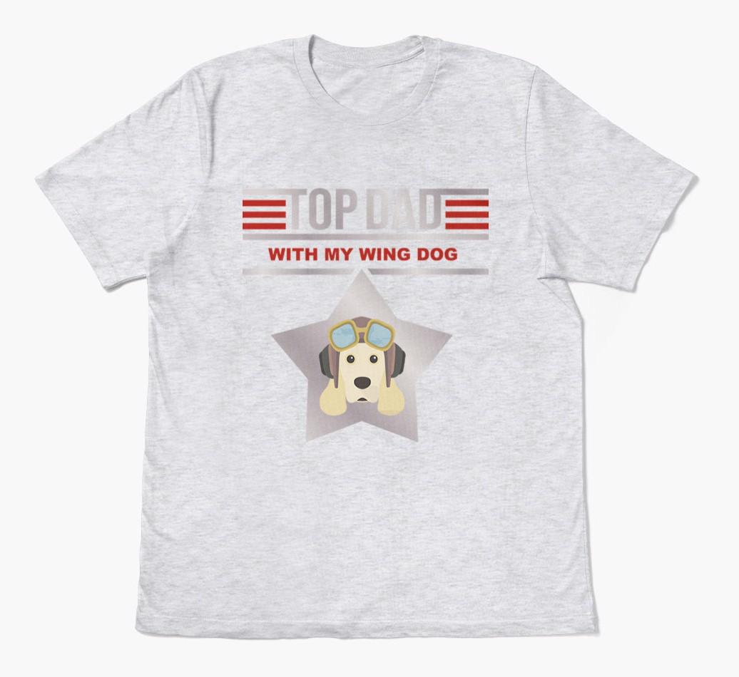Top Dad: Personalized {breedFullName} T-shirt