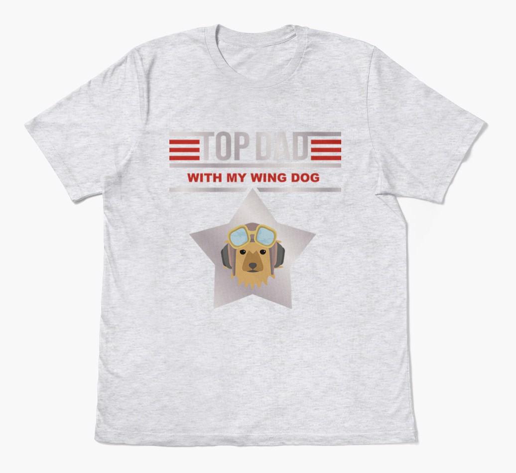 Top Dad: Personalized {breedFullName} T-shirt