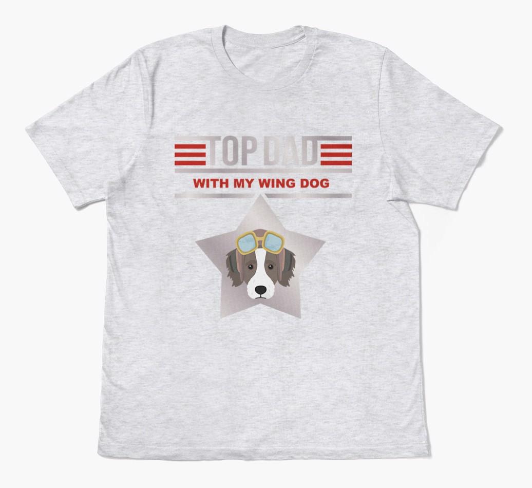 Top Dad: Personalized {breedFullName} T-shirt
