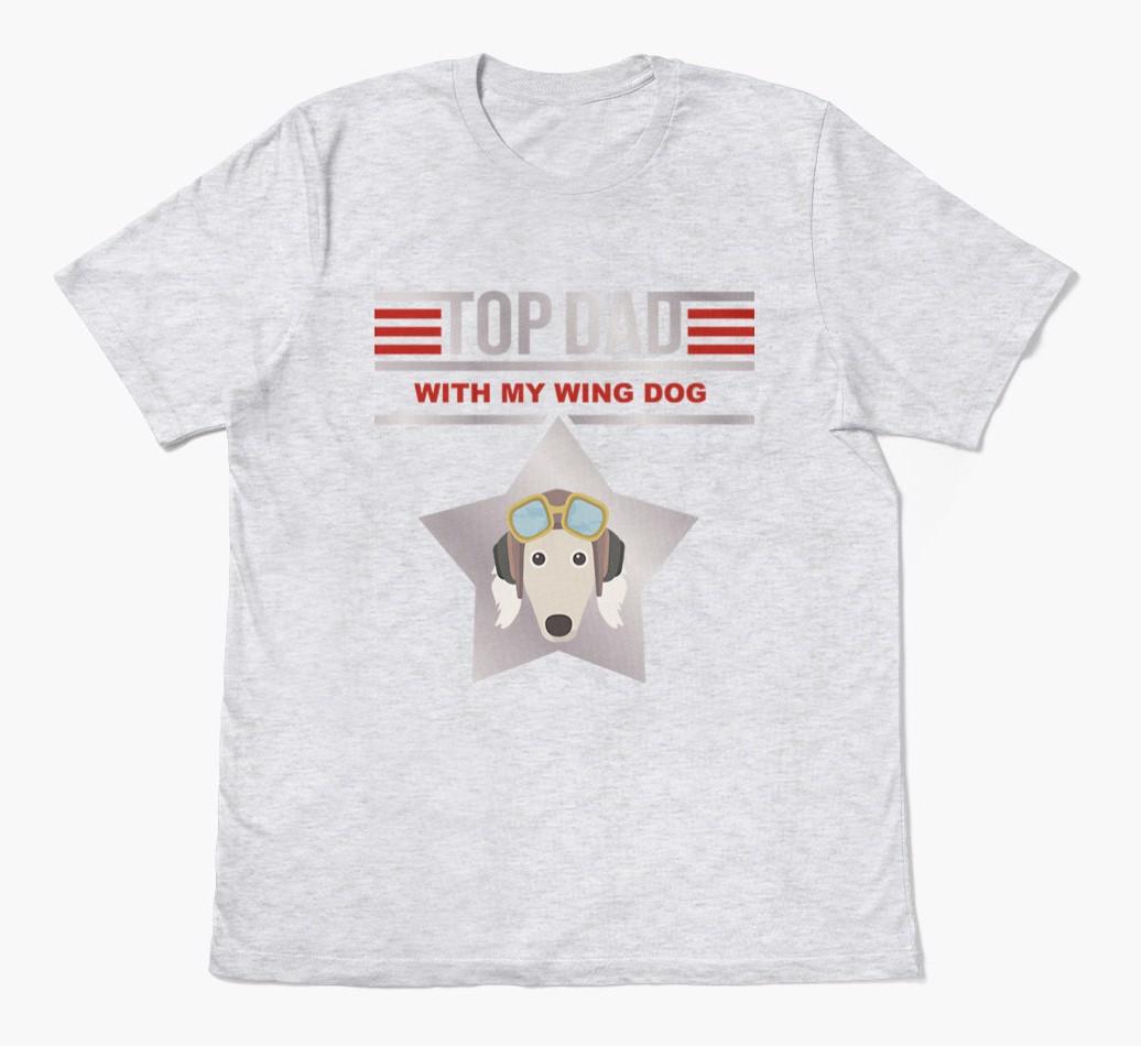 Top Dad: Personalized {breedFullName} T-shirt