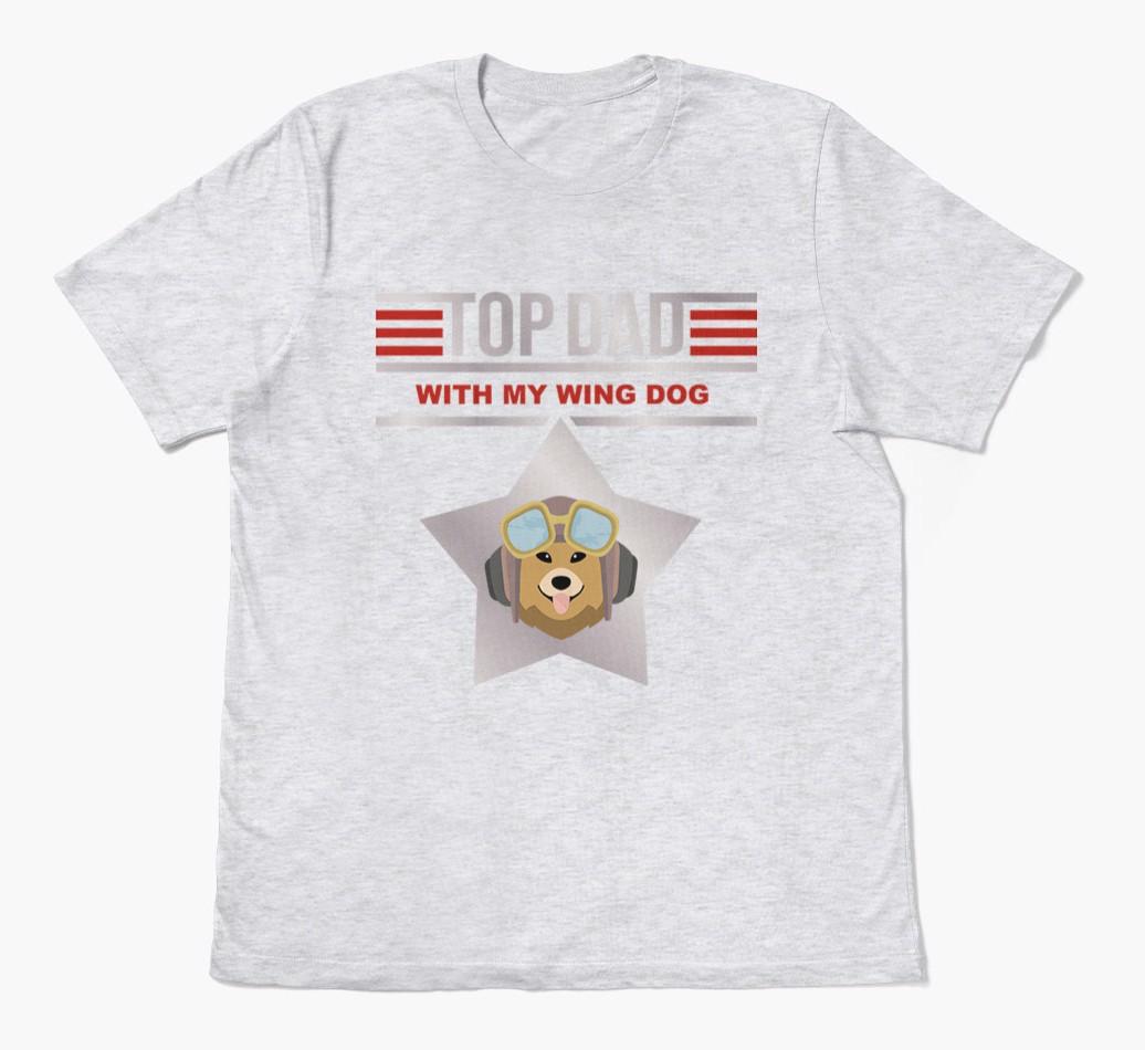 Top Dad: Personalized {breedFullName} T-shirt
