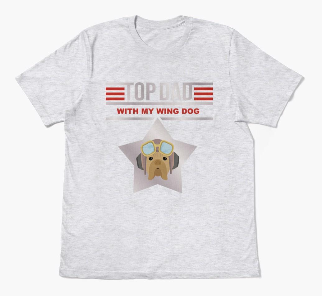 Top Dad: Personalized {breedFullName} T-shirt