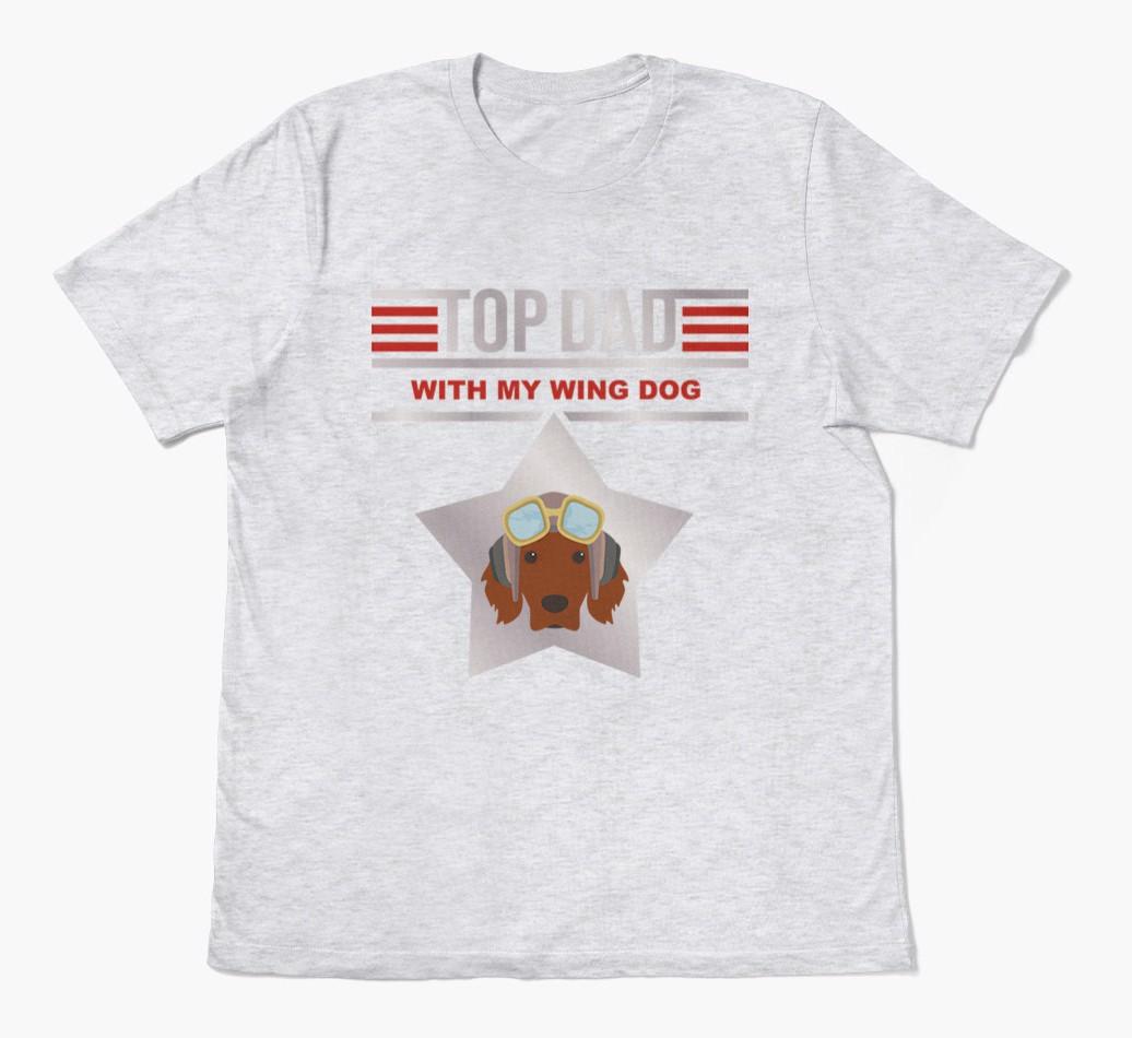 Top Dad: Personalized {breedFullName} T-shirt