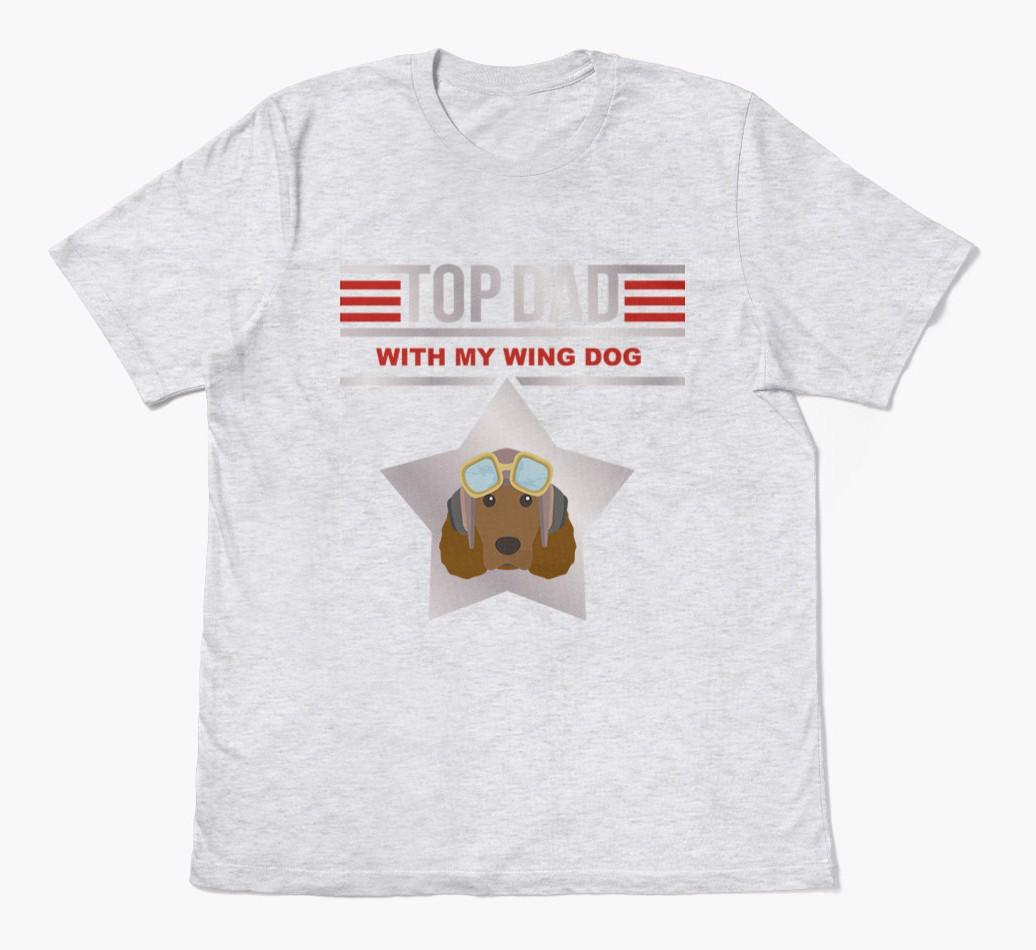 Top Dad: Personalized {breedFullName} T-shirt