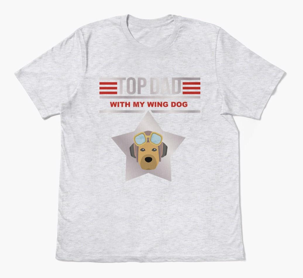 Top Dad: Personalized {breedFullName} T-shirt