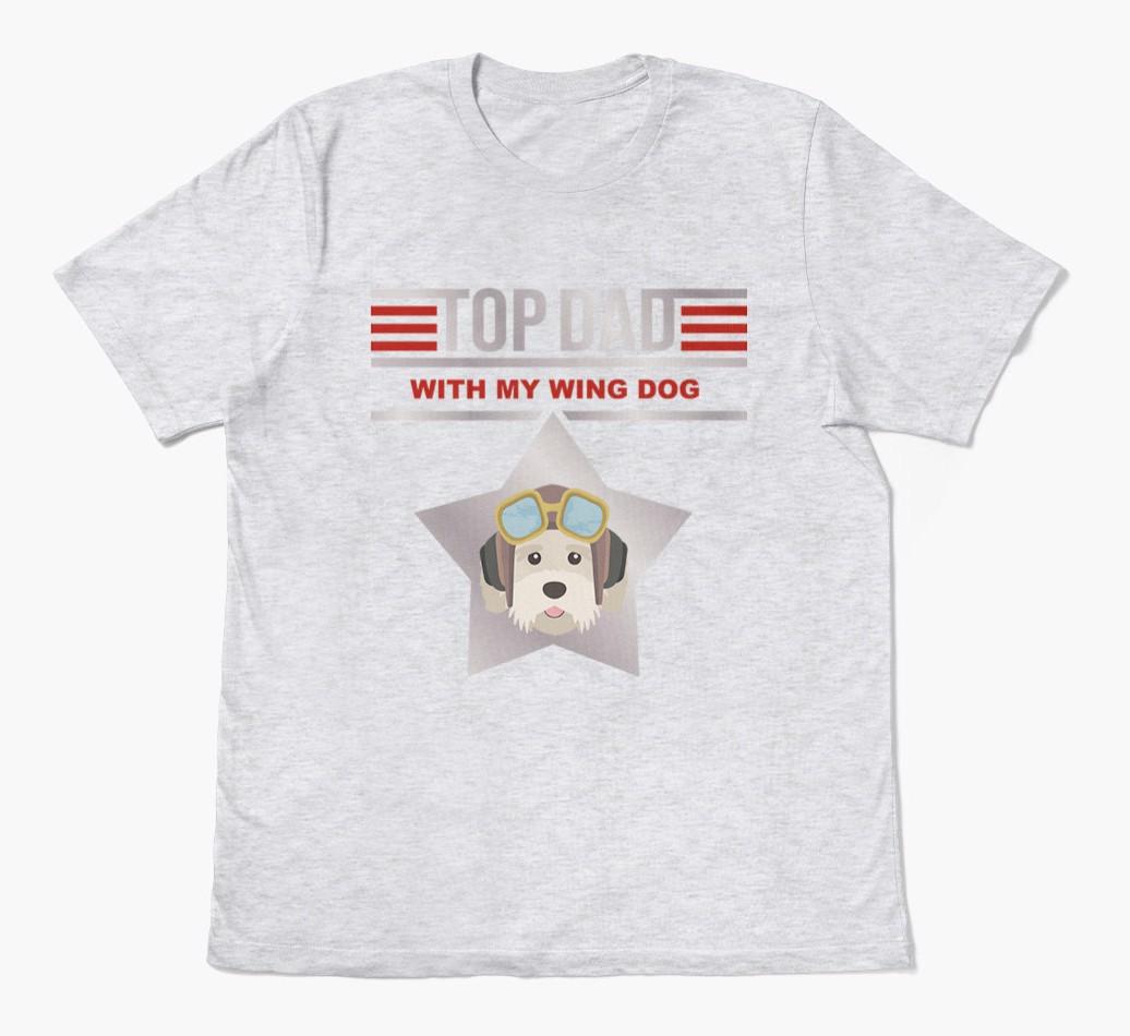 Top Dad: Personalized {breedFullName} T-shirt