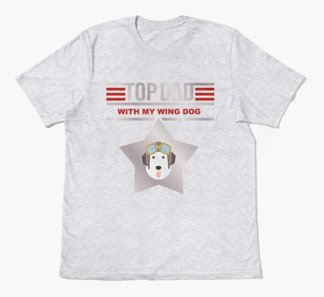 Top Dad: Personalized {breedFullName} T-shirt