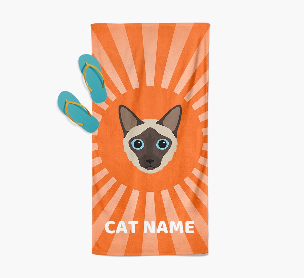 'Rays' - Personalised {breedFullName} Towel