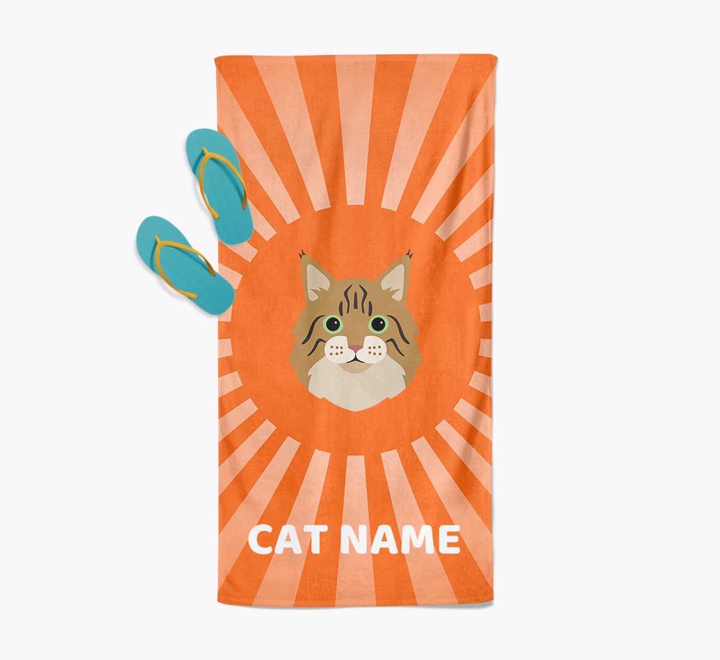 'Rays' - Personalised {breedFullName} Towel