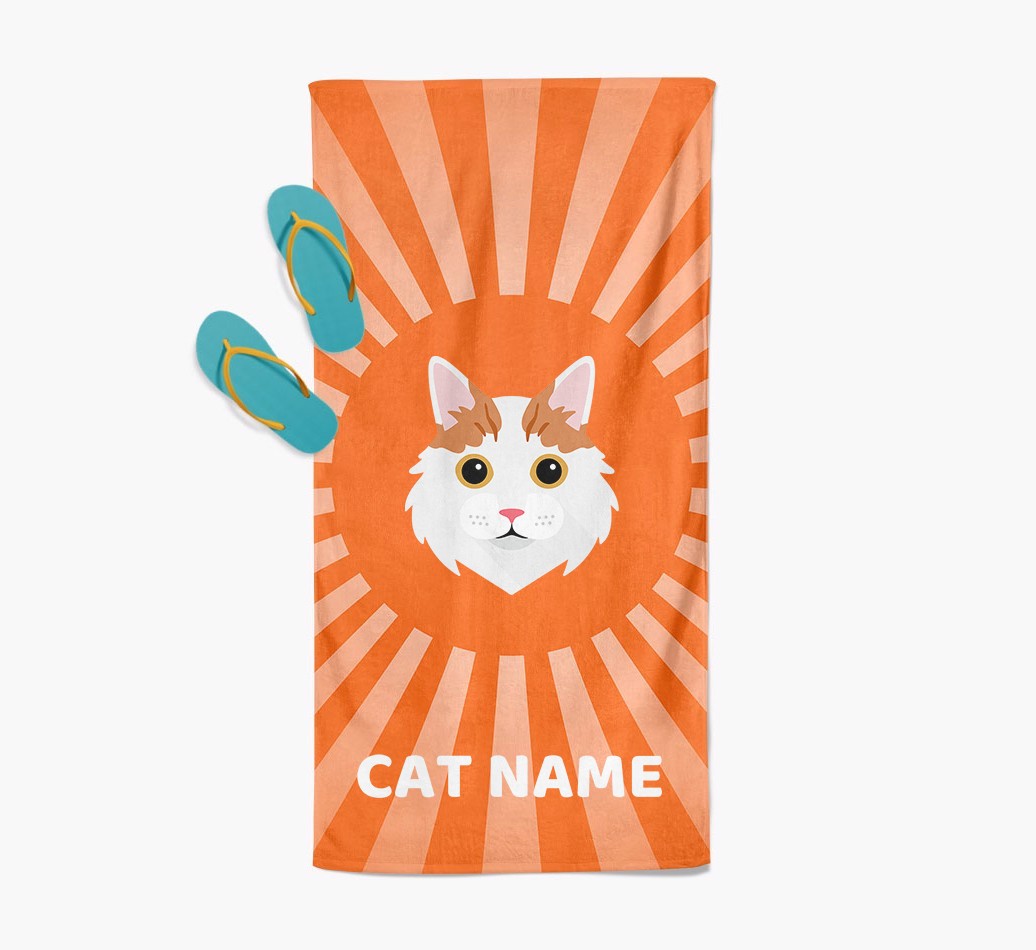 'Rays' - Personalised {breedFullName} Towel