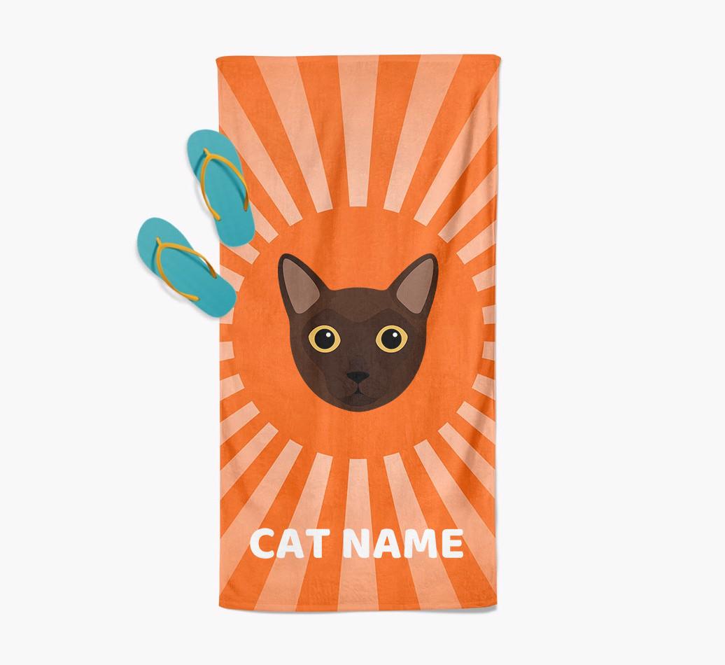 'Rays' - Personalized {breedFullName} Towel