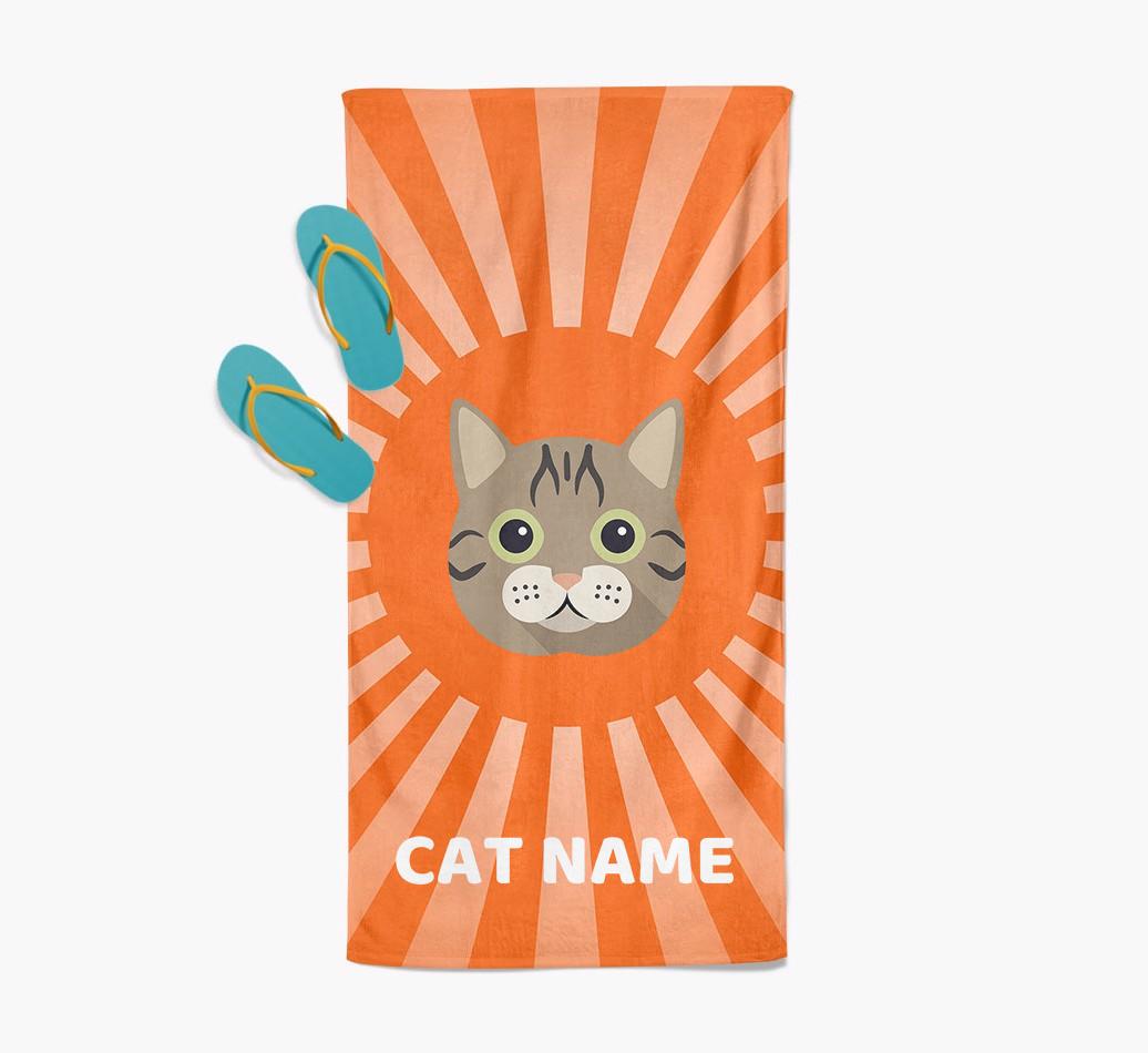 'Rays' - Personalized {breedFullName} Towel