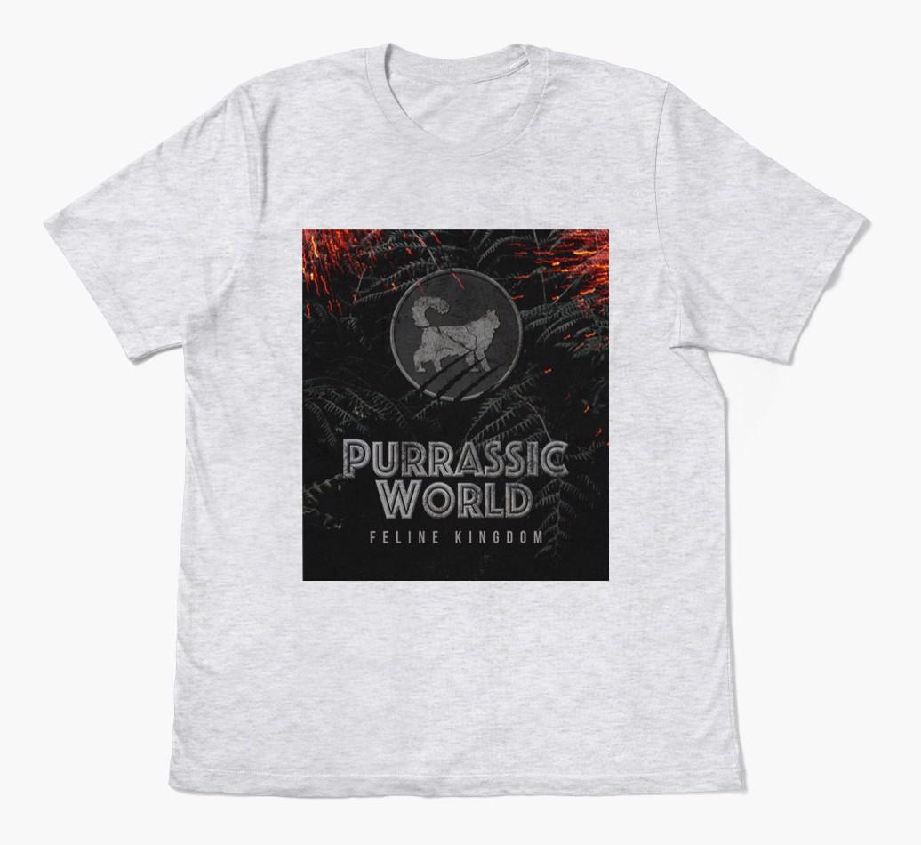 Purrassic World: Personalized {breedFullName} T-Shirt