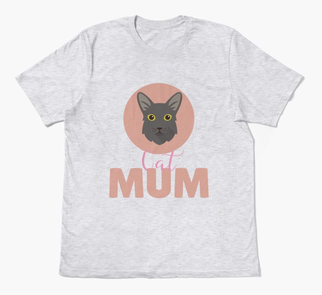 Cat Mum: Personalised {breedFullName} T-shirt