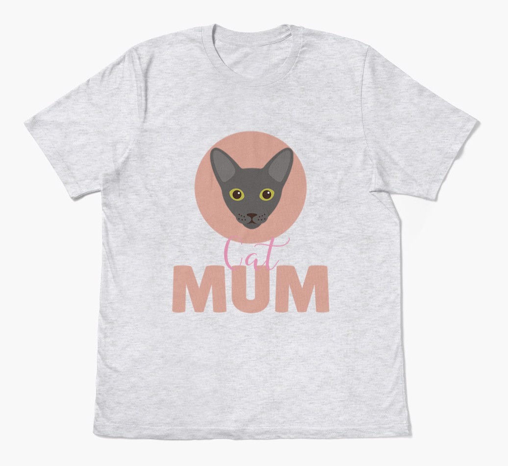 Cat Mum: Personalised {breedFullName} T-shirt