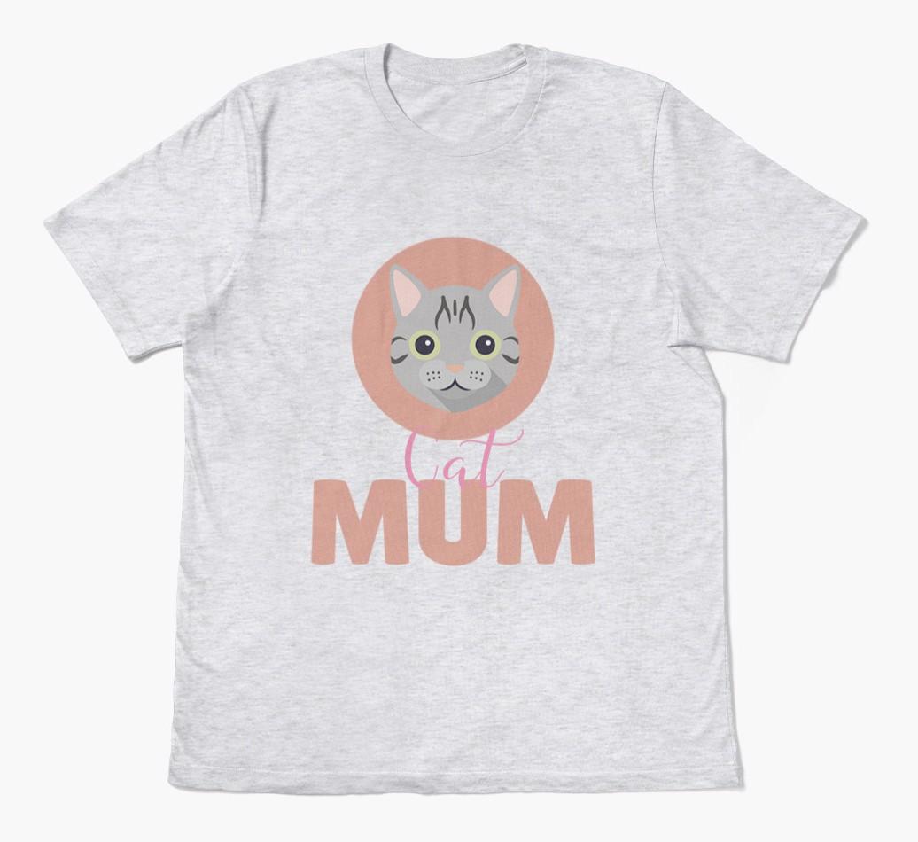 Cat Mum: Personalised {breedFullName} T-shirt