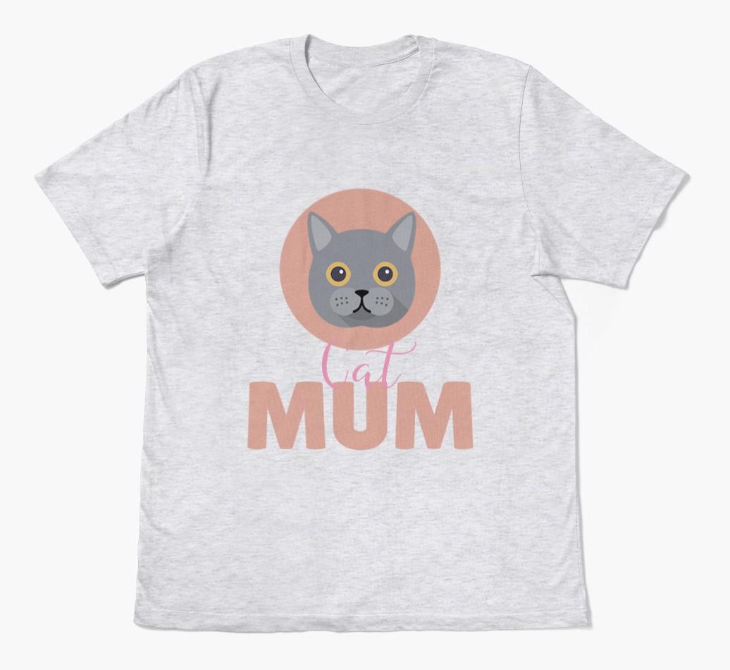 Cat Mum: Personalised {breedFullName} T-shirt