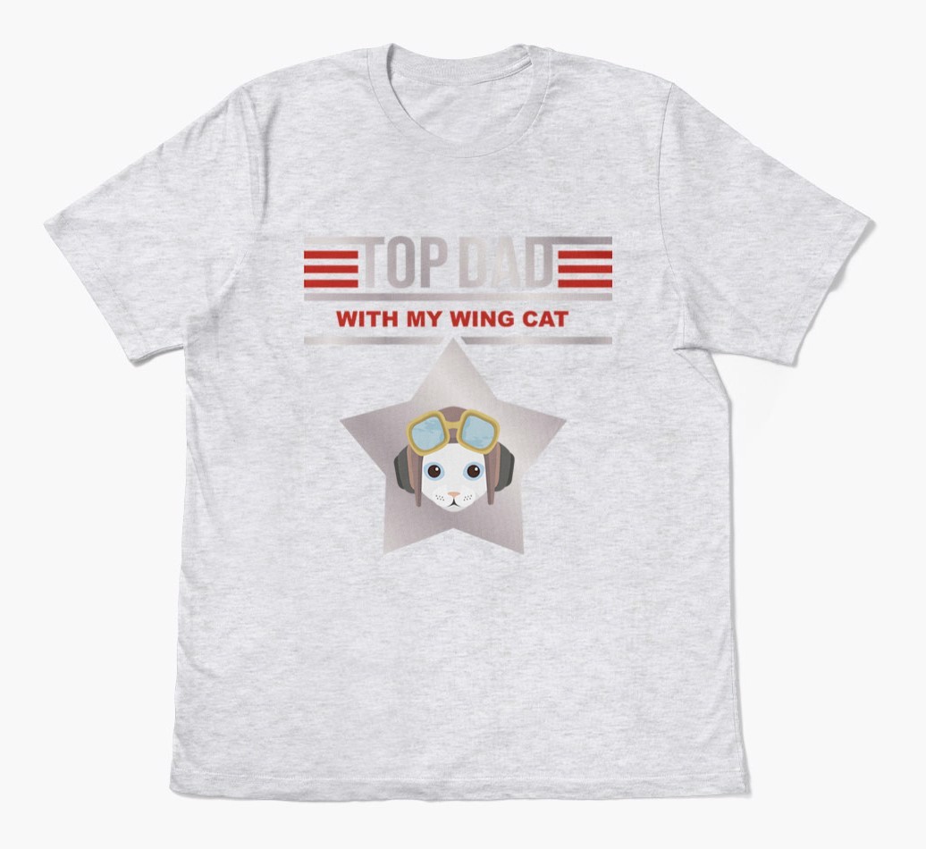 Top Dad: Personalised {breedCommonName} T-shirt