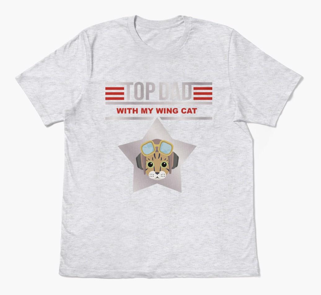 Top Dad: Personalized {breedCommonName} T-shirt