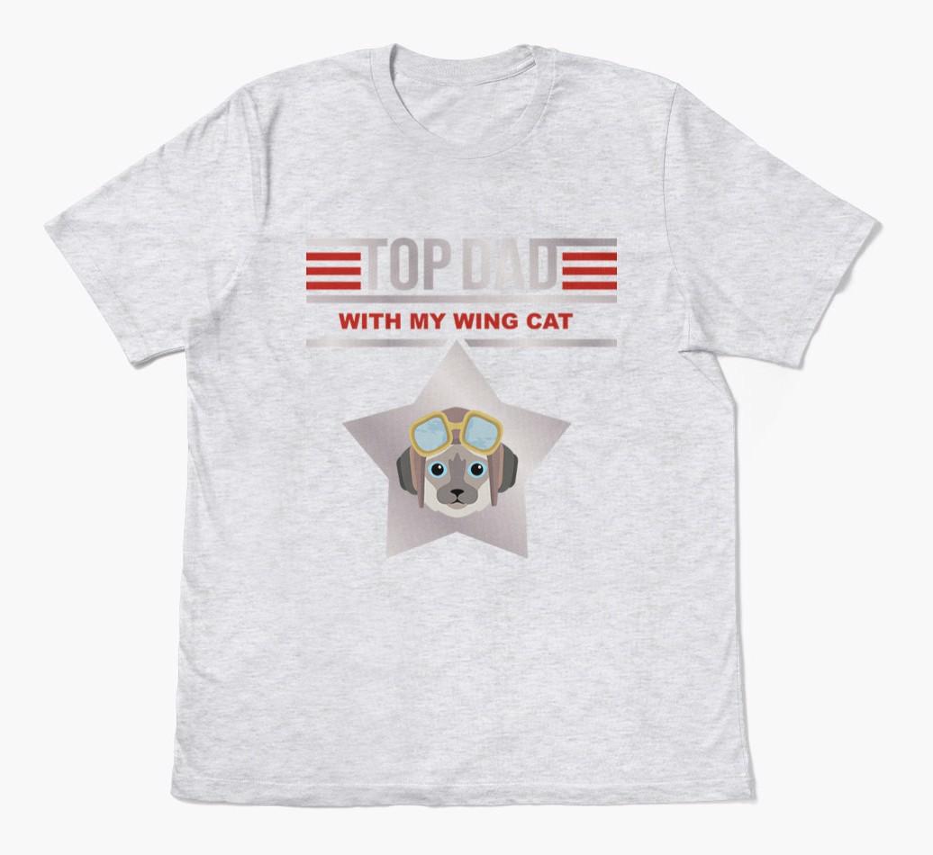 Top Dad: Personalized {breedCommonName} T-shirt