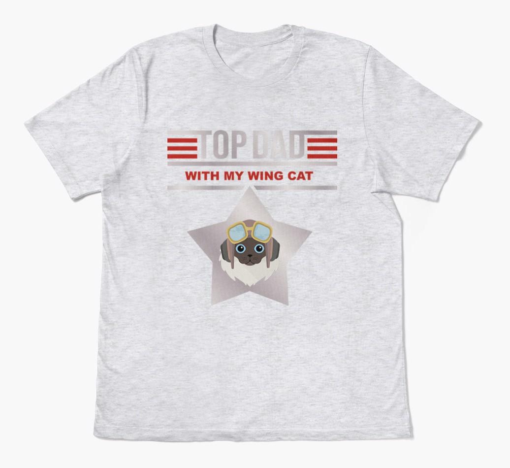 Top Dad: Personalized {breedCommonName} T-shirt