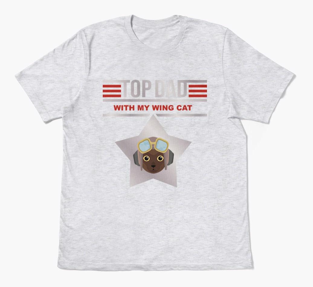 Top Dad: Personalized {breedCommonName} T-shirt