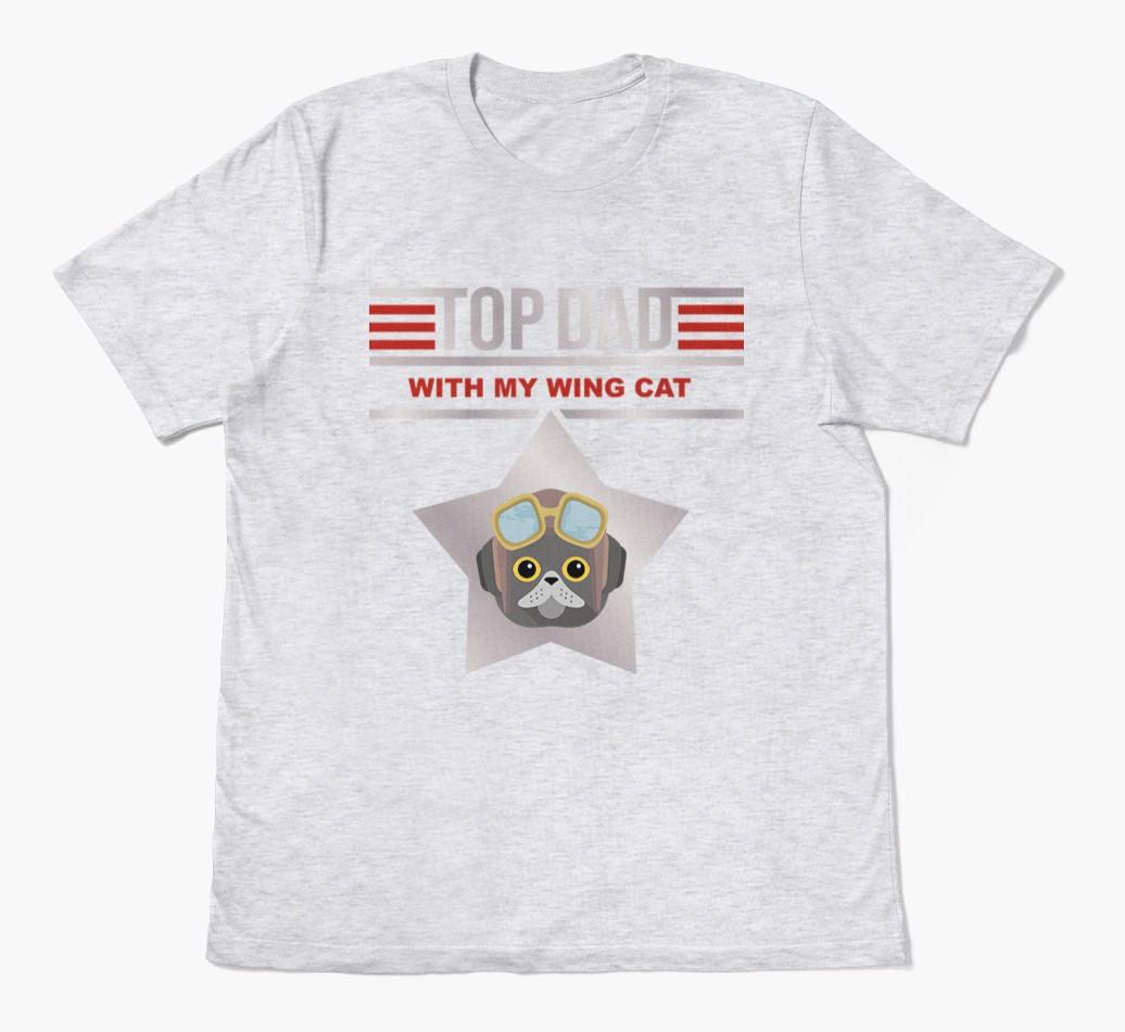 Top Dad: Personalized {breedCommonName} T-shirt