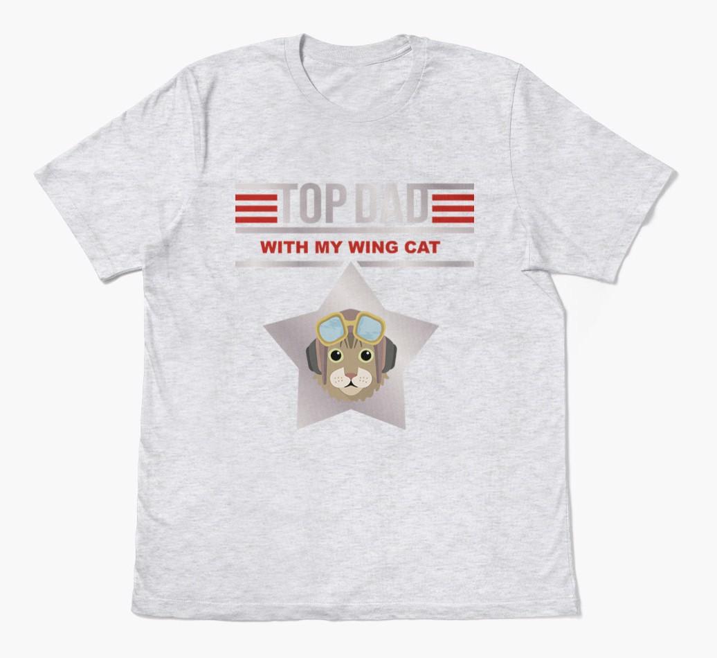 Top Dad: Personalized {breedCommonName} T-shirt