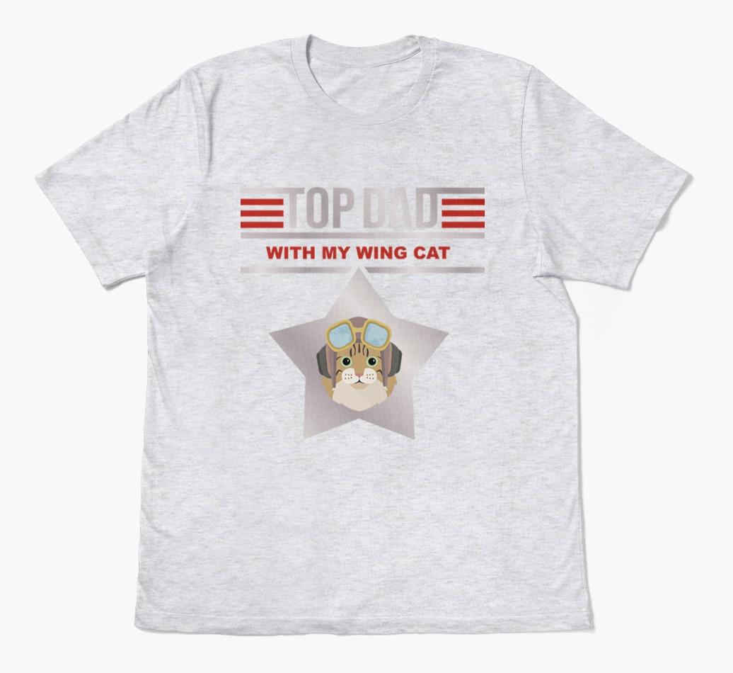 Top Dad: Personalized {breedCommonName} T-shirt