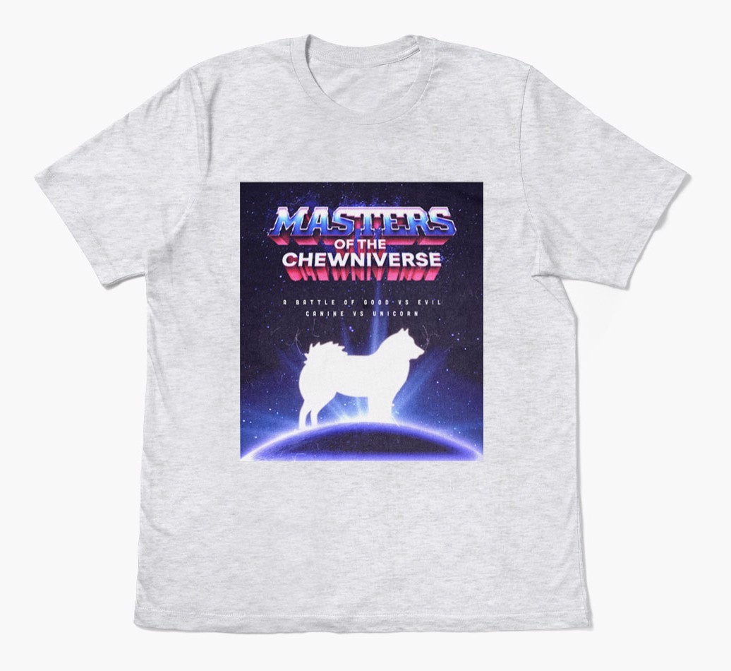 Masters of the Chewniverse: Personalised {breedFullName} T-Shirt