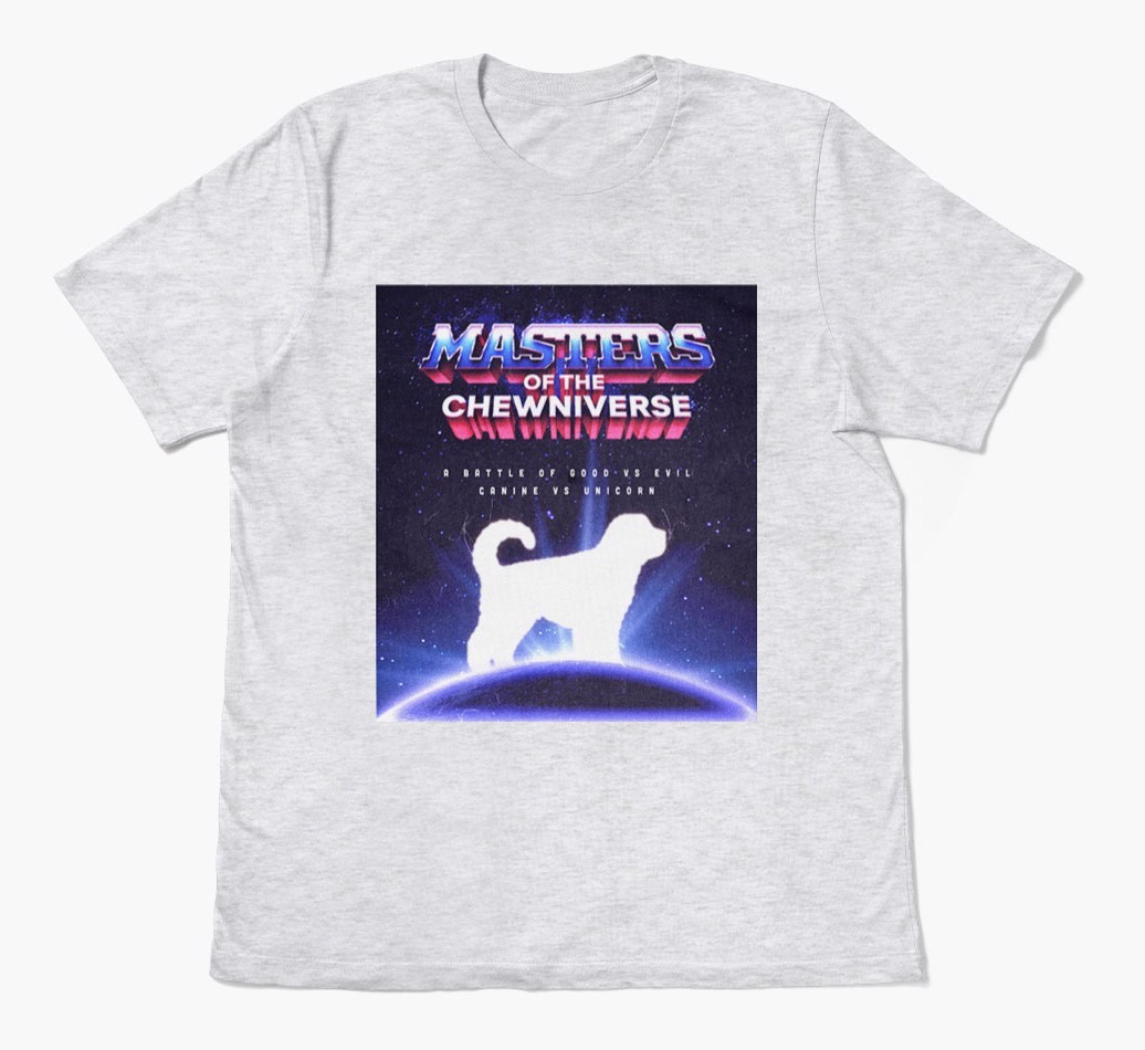Masters of the Chewniverse: Personalised {breedFullName} T-Shirt