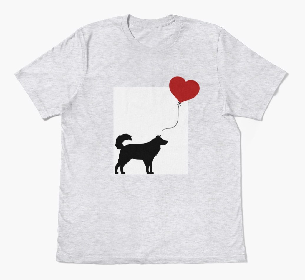 Heart Balloon: Personalized {breedFullName} T-Shirt