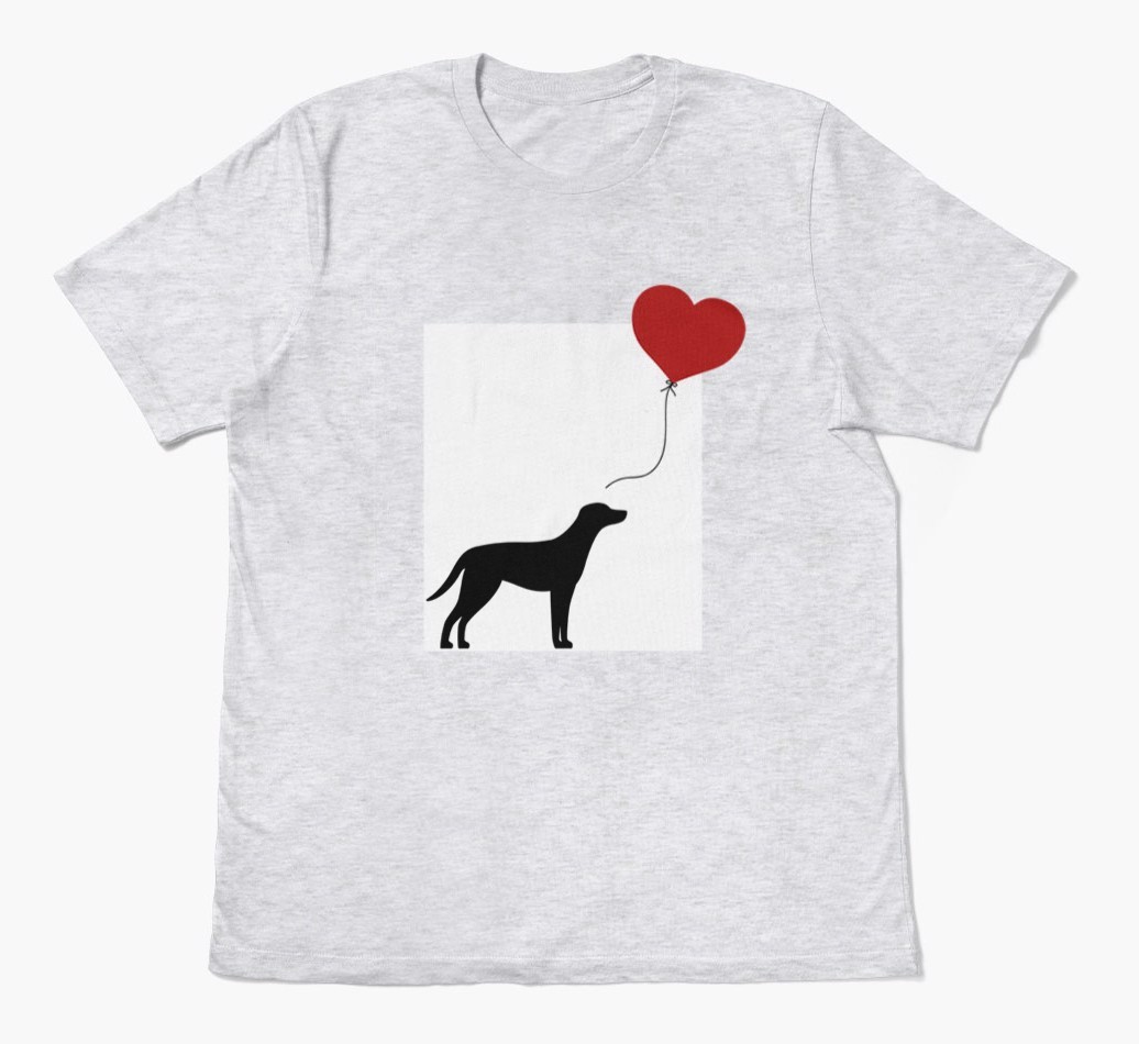 Heart Balloon: Personalised {breedFullName} T-Shirt