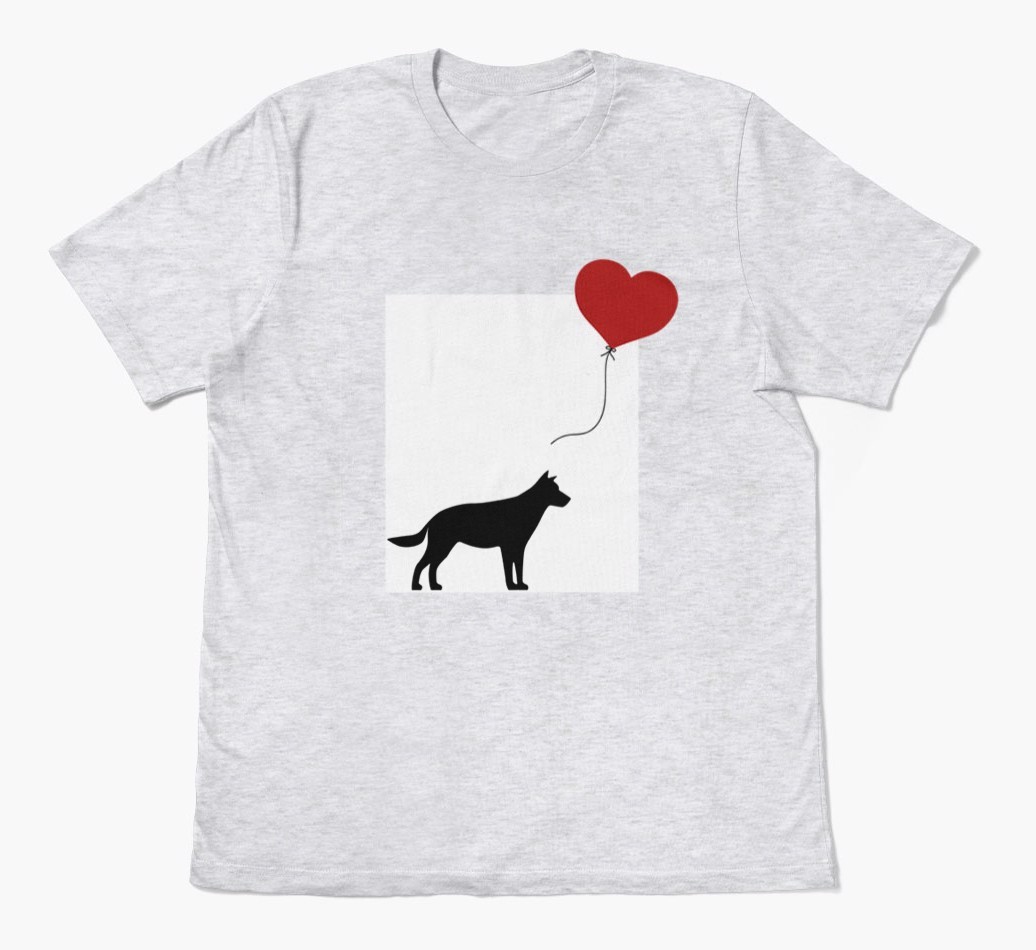 Heart Balloon: Personalised {breedFullName} T-Shirt